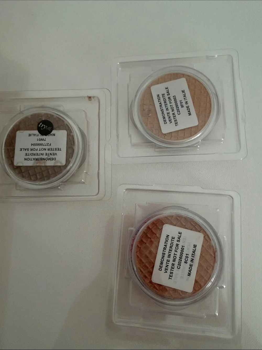 Dior Shimmery Rose Gold Highlighter Singles (Set of 3)